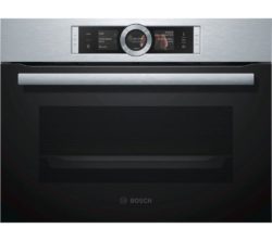 BOSCH CSG656BS1B Compact Electric Steam Oven - Stainless Steel